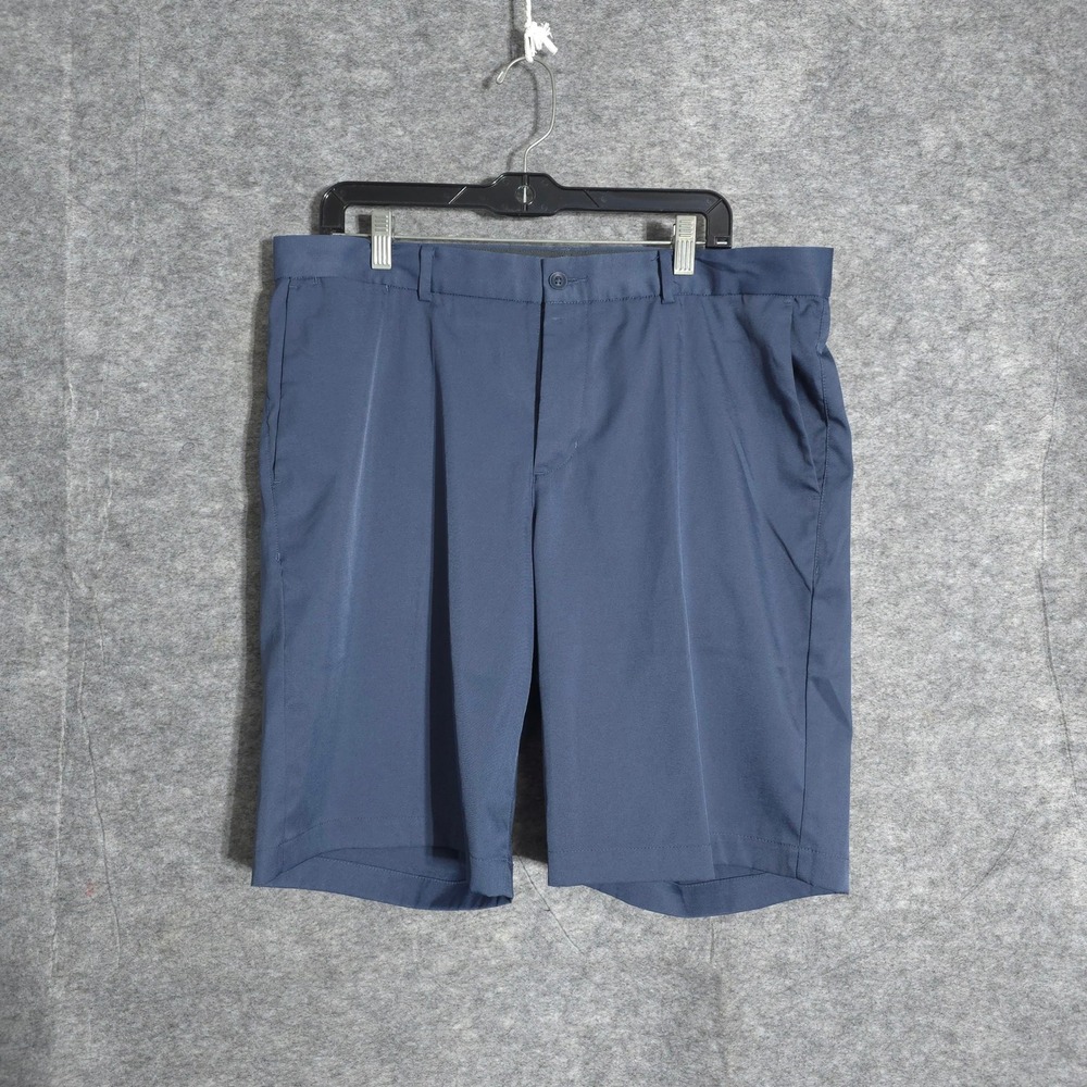Nike Dri-FIT Golf Shorts Mens‎ 35 Navy Blue 833222-471 Flat Front Performance